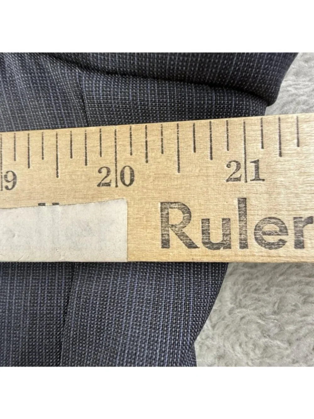 Canali Suit Jacket Mens EU 52 Blue Stripe Wool Made In Italy Sport Coat Blazer